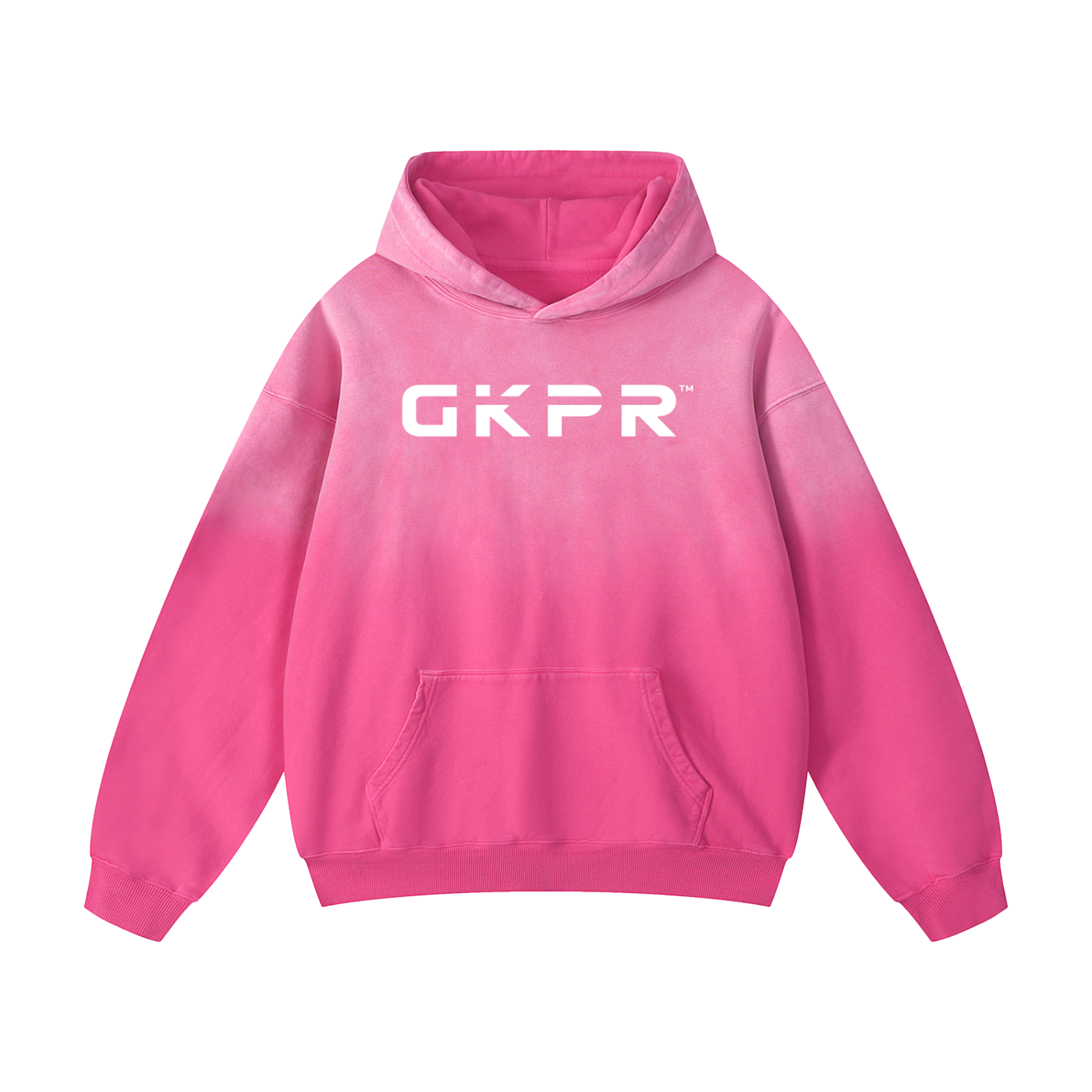 GKPR Sunfade Oversized Hoodie, Pink