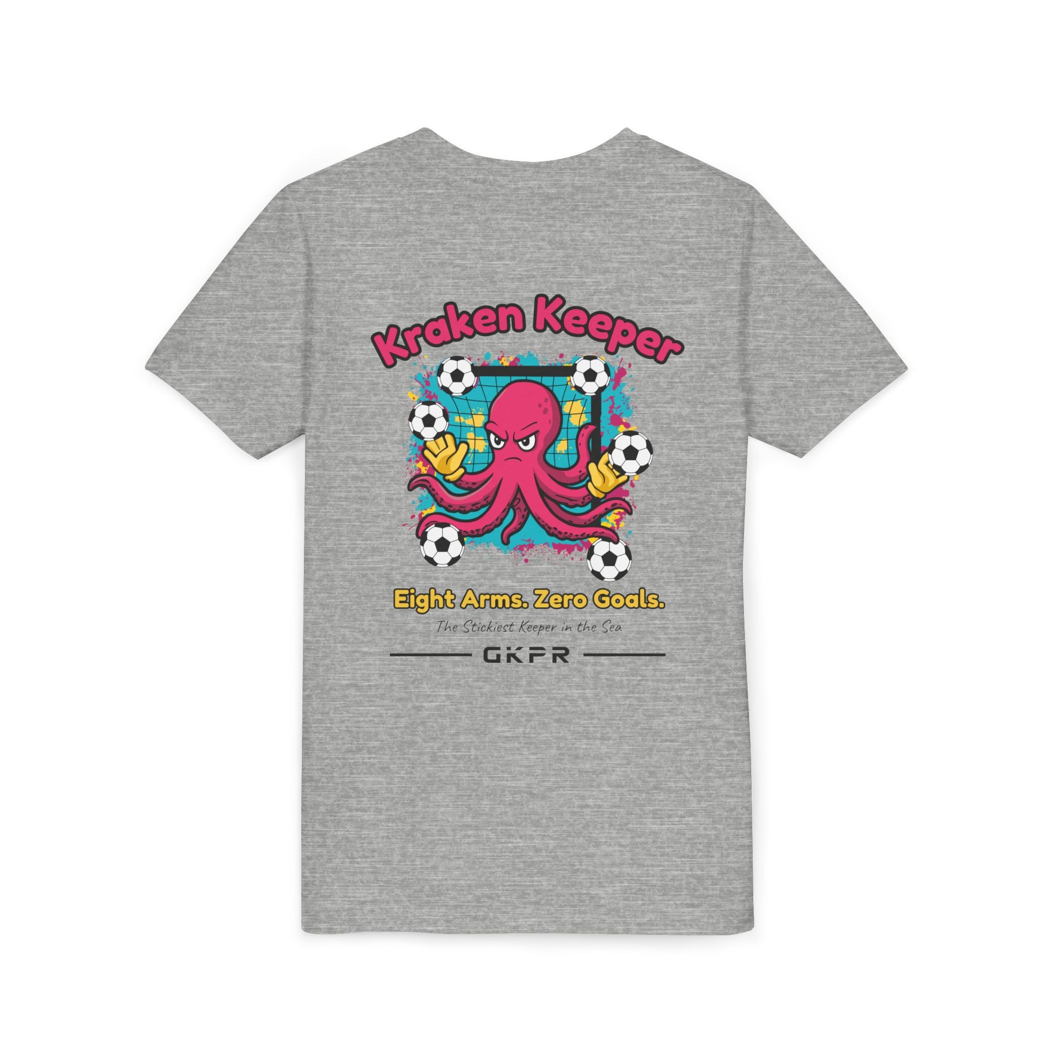 GKPR Kraken Keeper Tee, Heather Gray