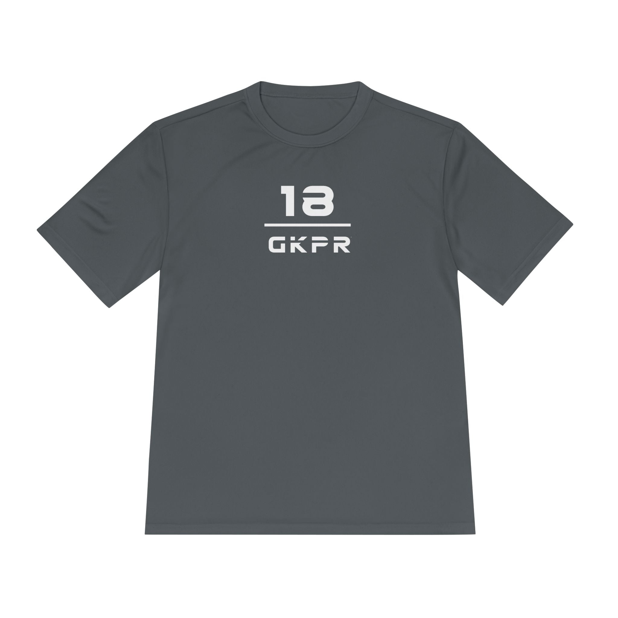 GKPR 18 Stacked Performance Tee, Charcoal