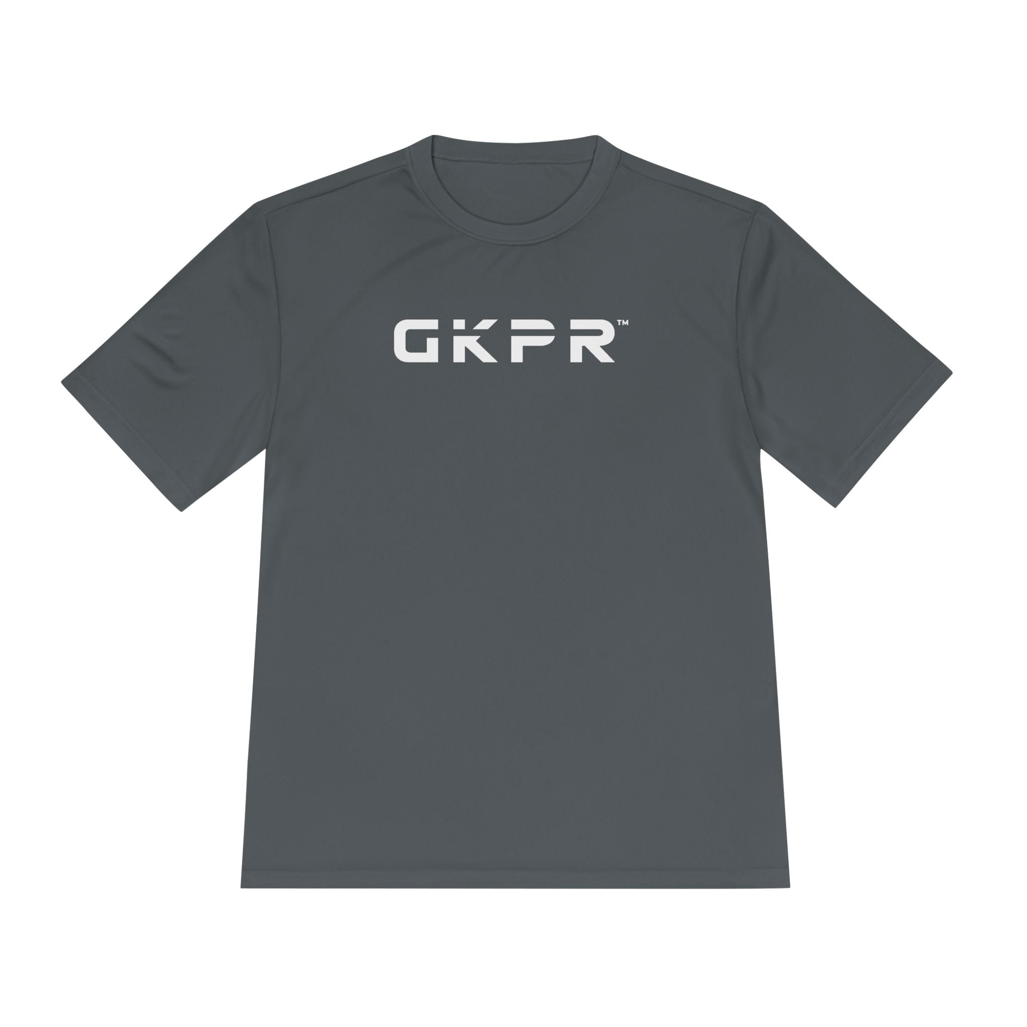 GKPR Big Logo Performance Tee, Charcoal
