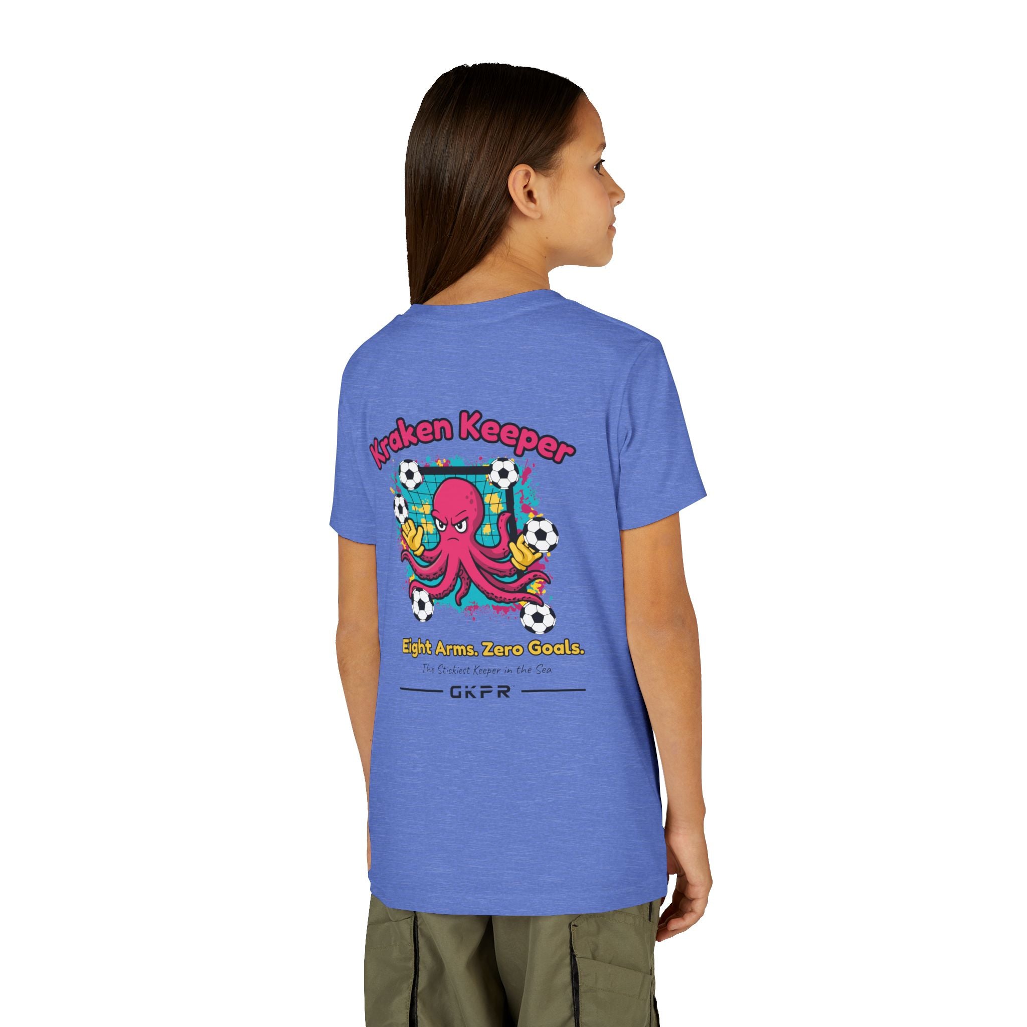 GKPR Kraken Keeper Youth Tee, Columbia