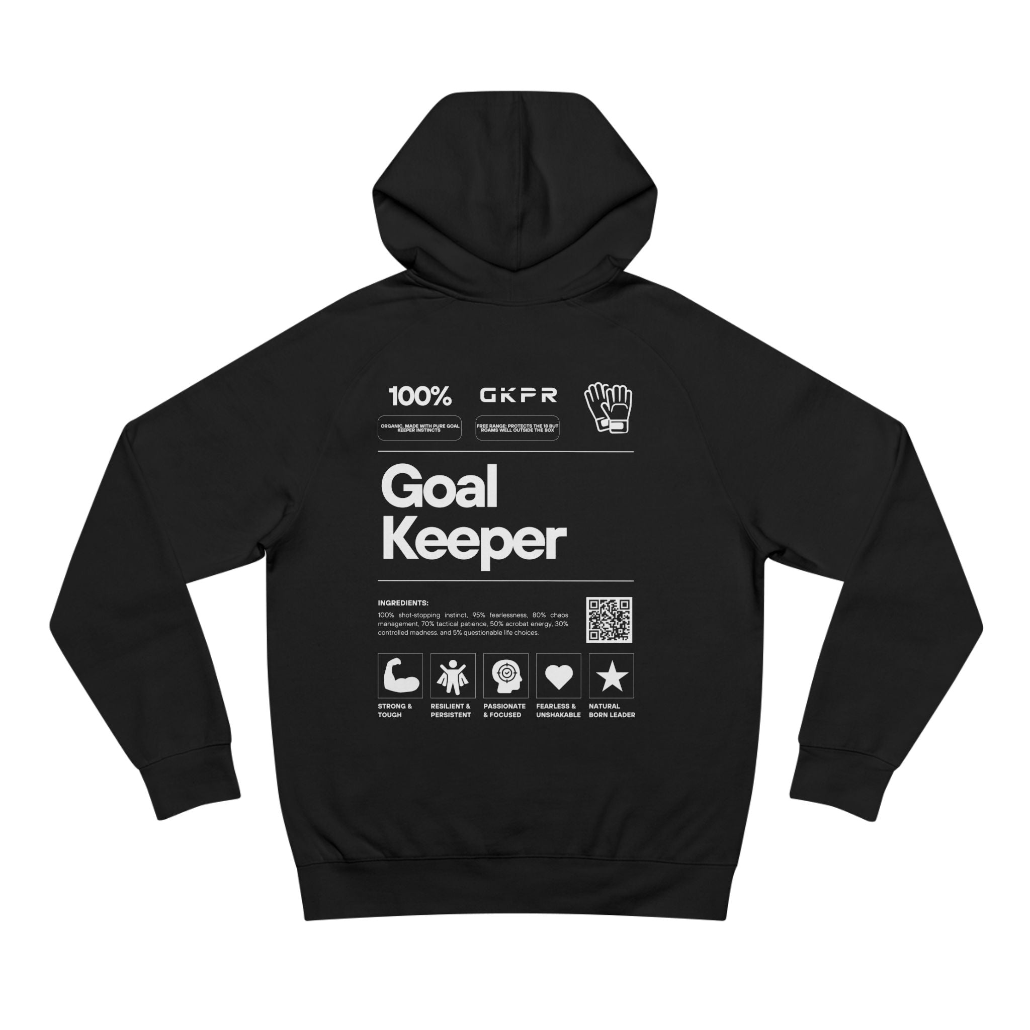 100% Goalkeeper Hoodie