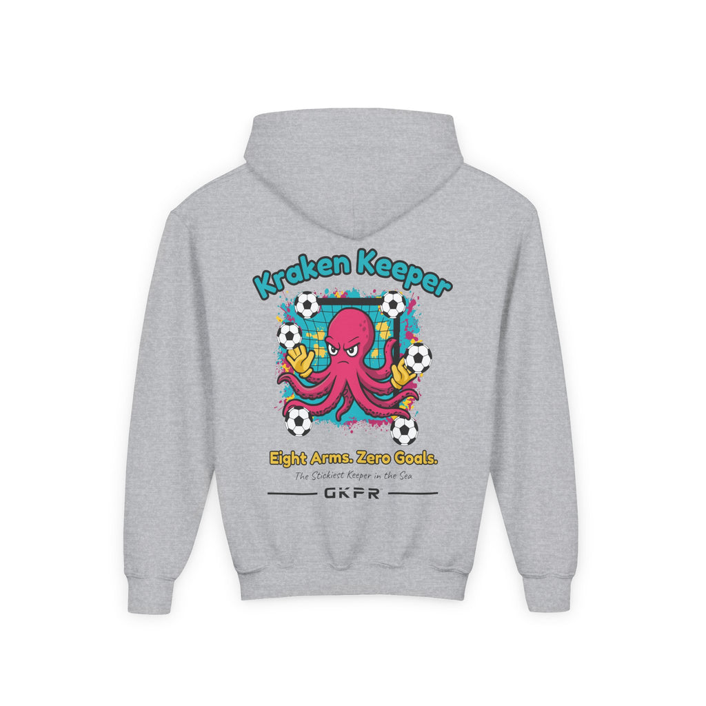 GKPR Kraken Keeper Youth Hoodie, Heather Gray