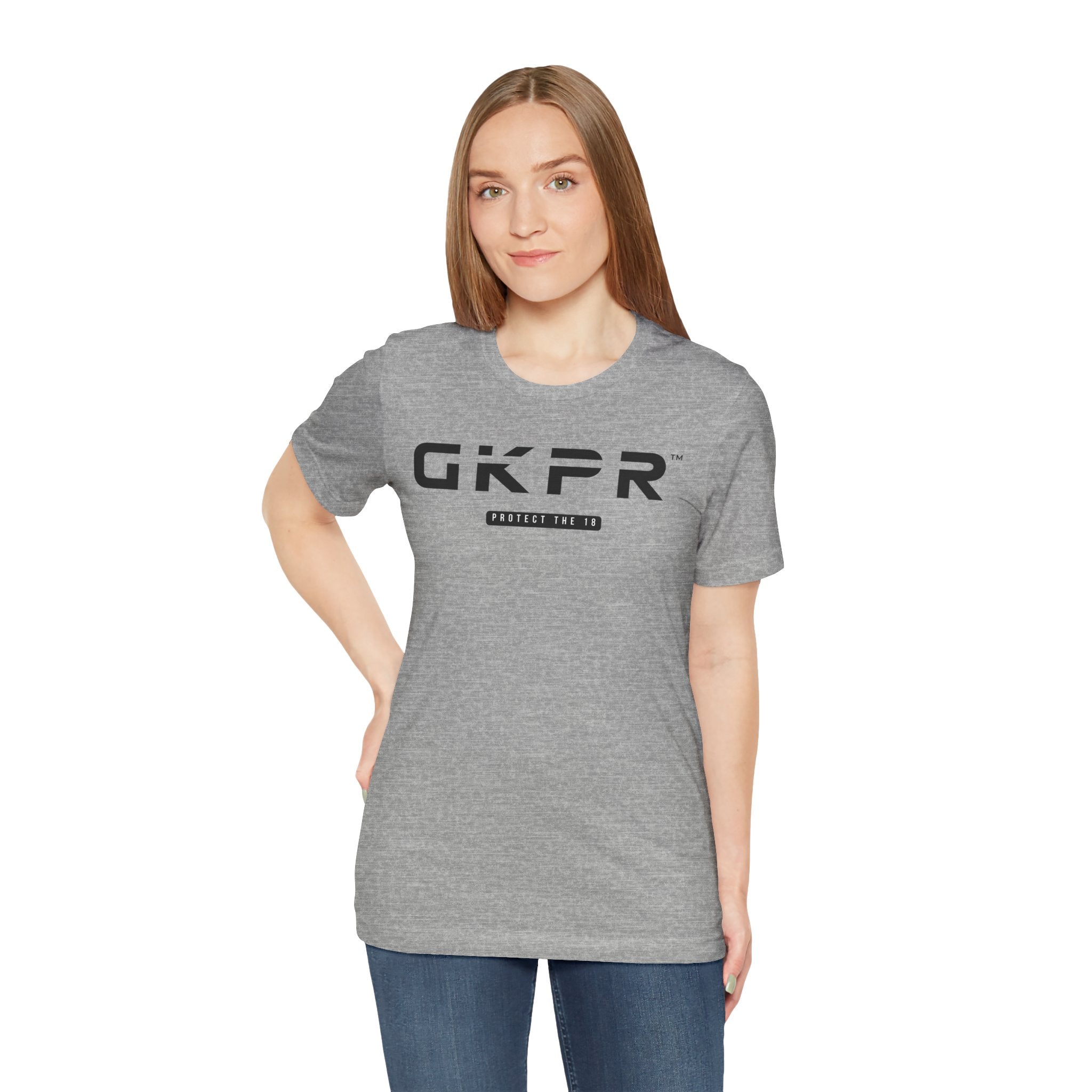 GKPR Big Logo Tee, Heather Gray