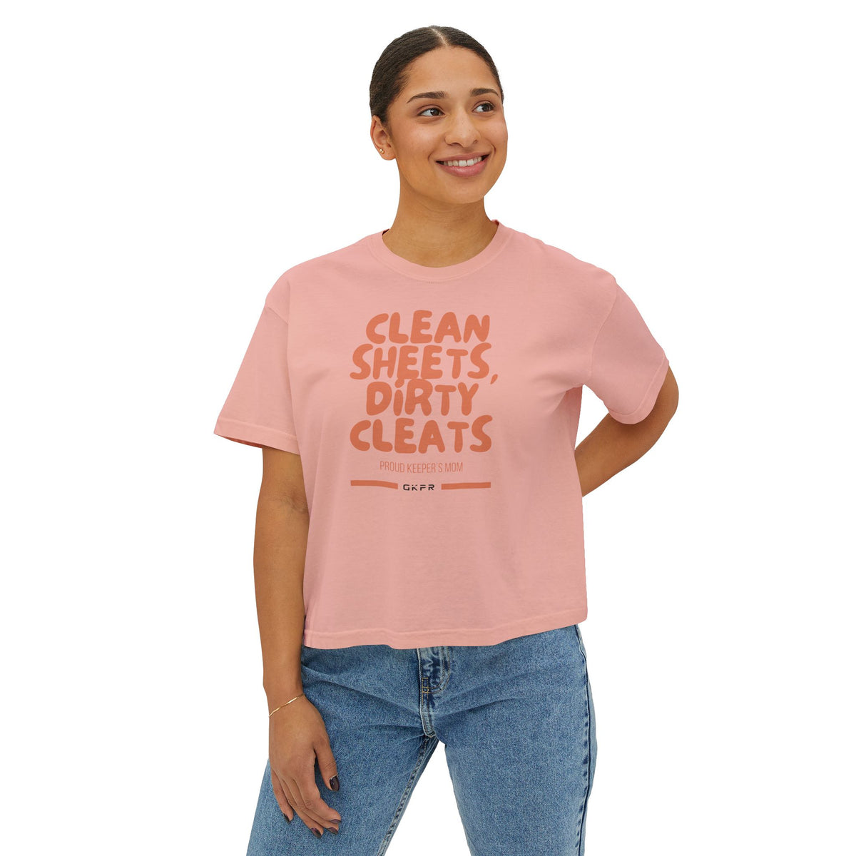 Copy of The Last Line's First Line Boxy Cropped Tee