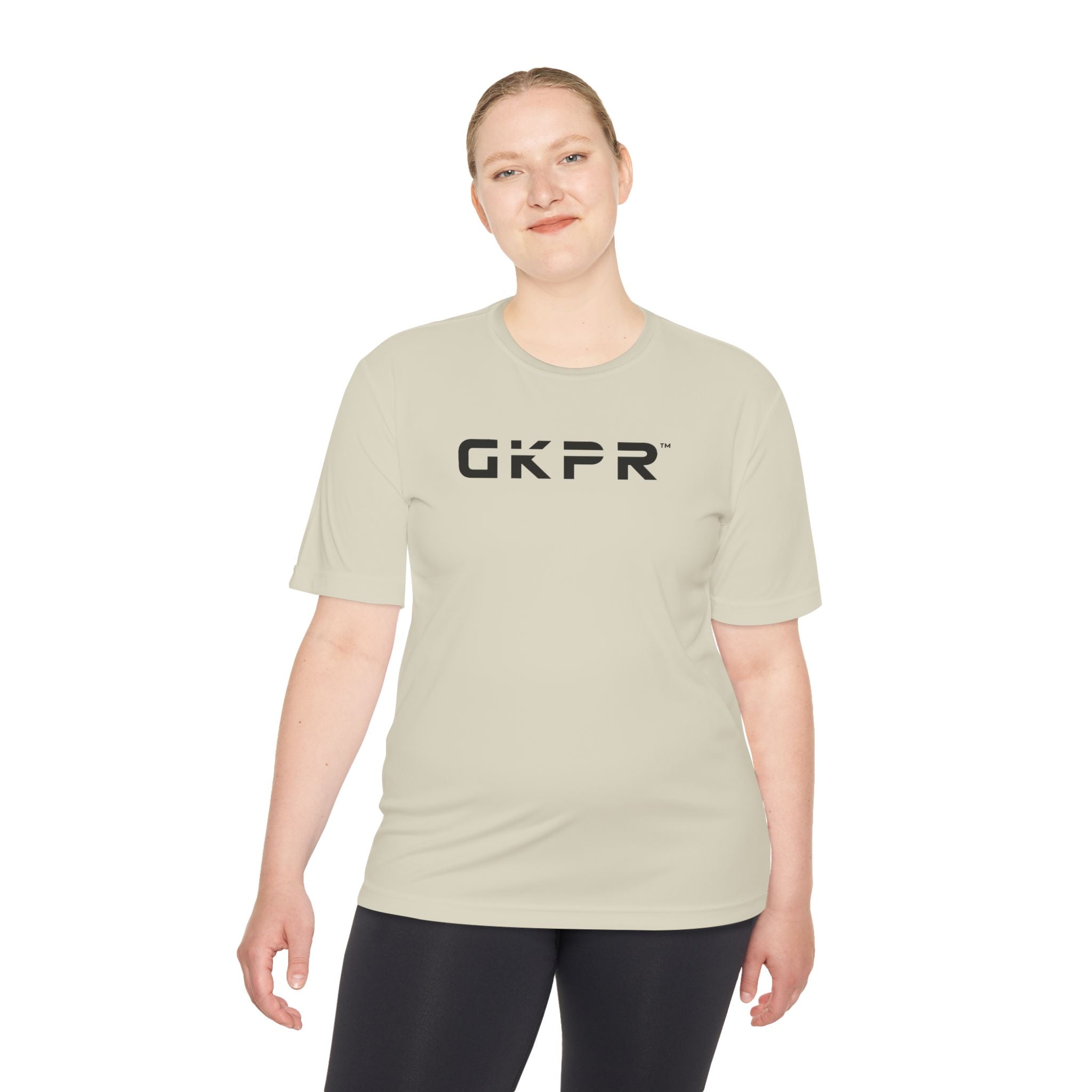GKPR Big Logo Performance Tee, Sand