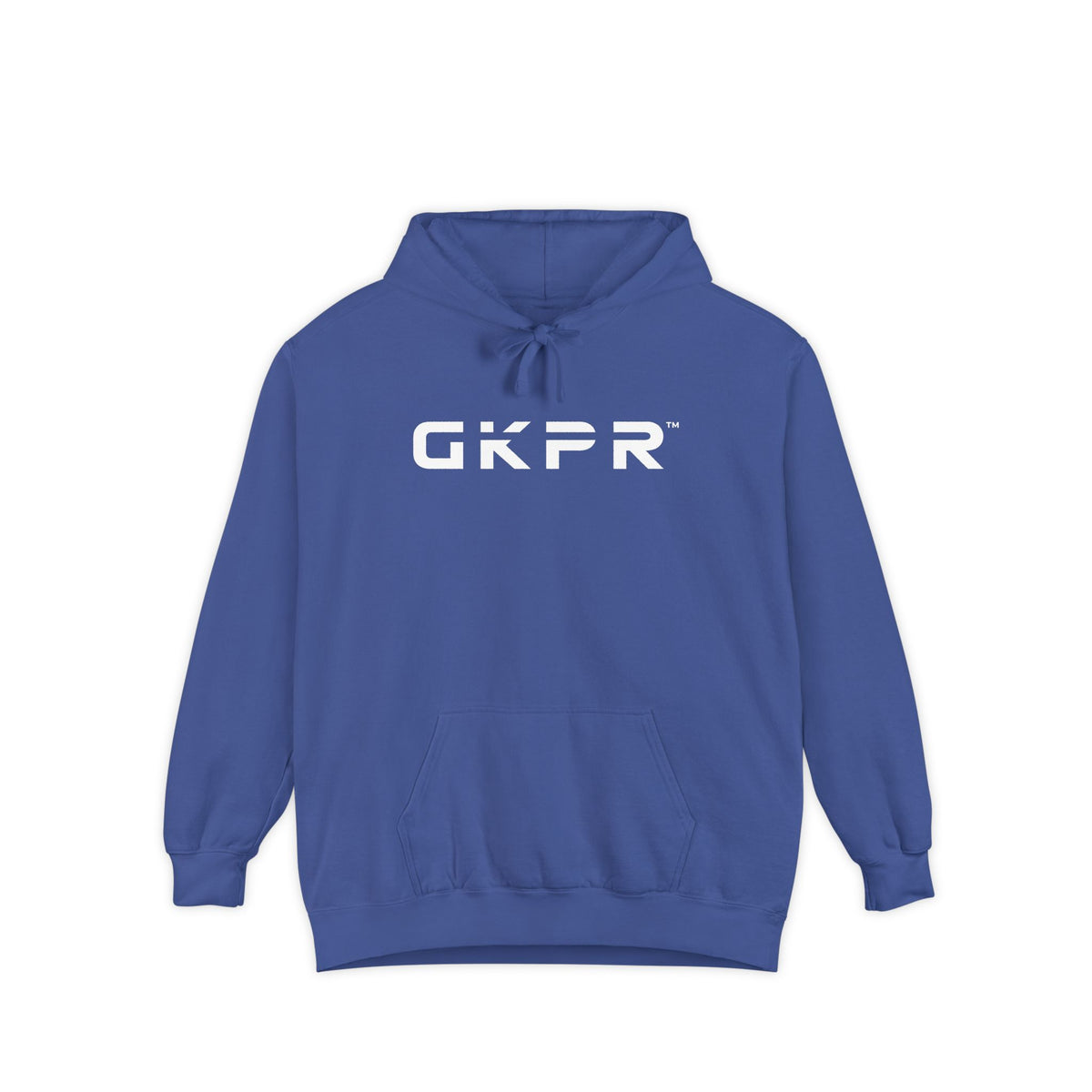 GKPR Big White Logo Heavyweight Hoodie, Comfort Colors