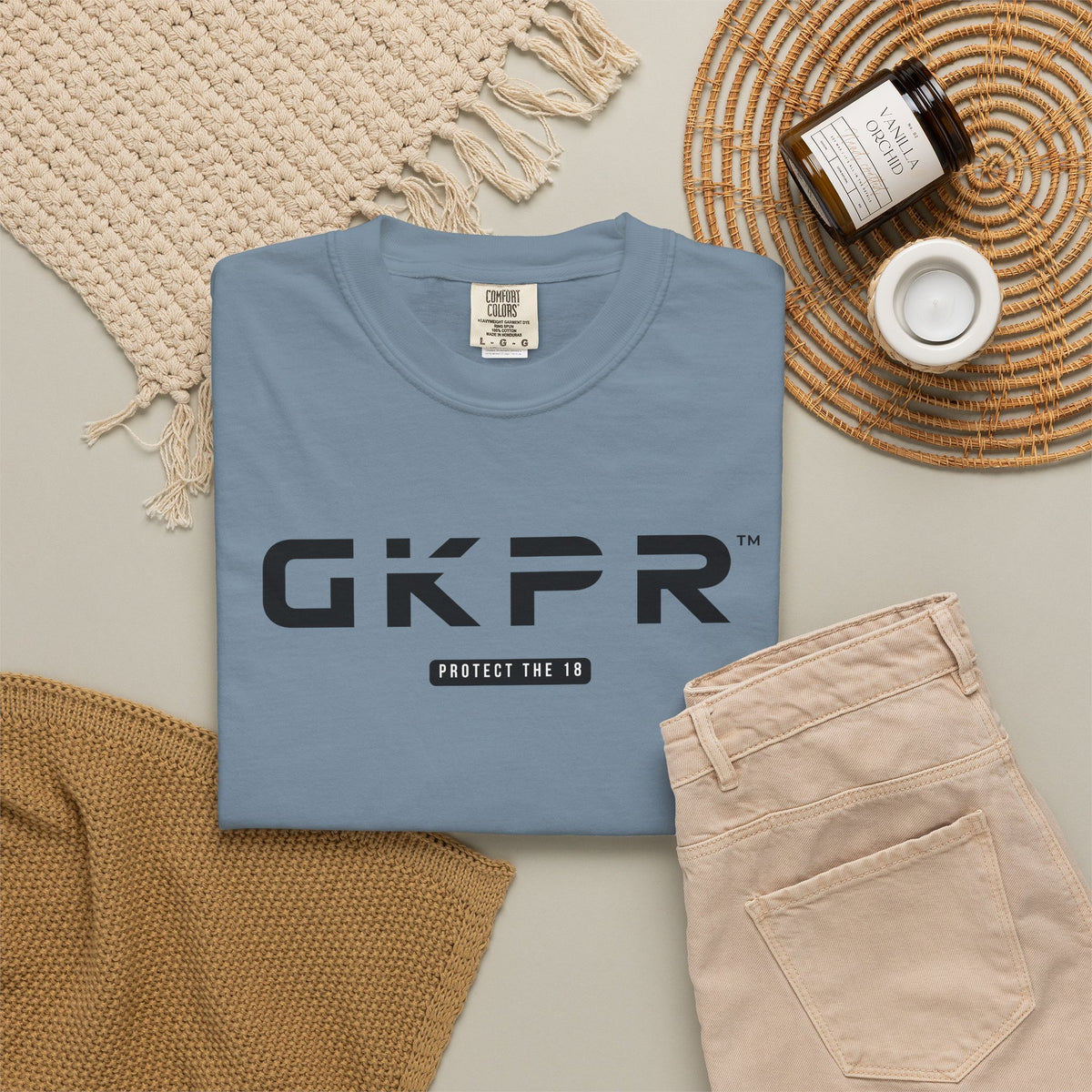 The Standard, GKPR Big Logo Tee, Comfort Colors Heavyweight Tee