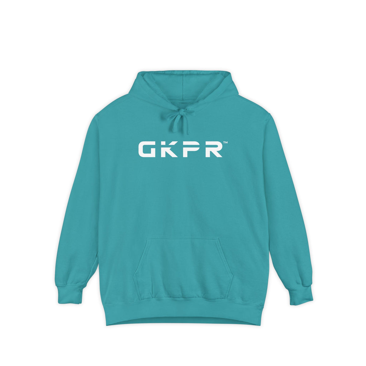 GKPR Big White Logo Heavyweight Hoodie, Comfort Colors
