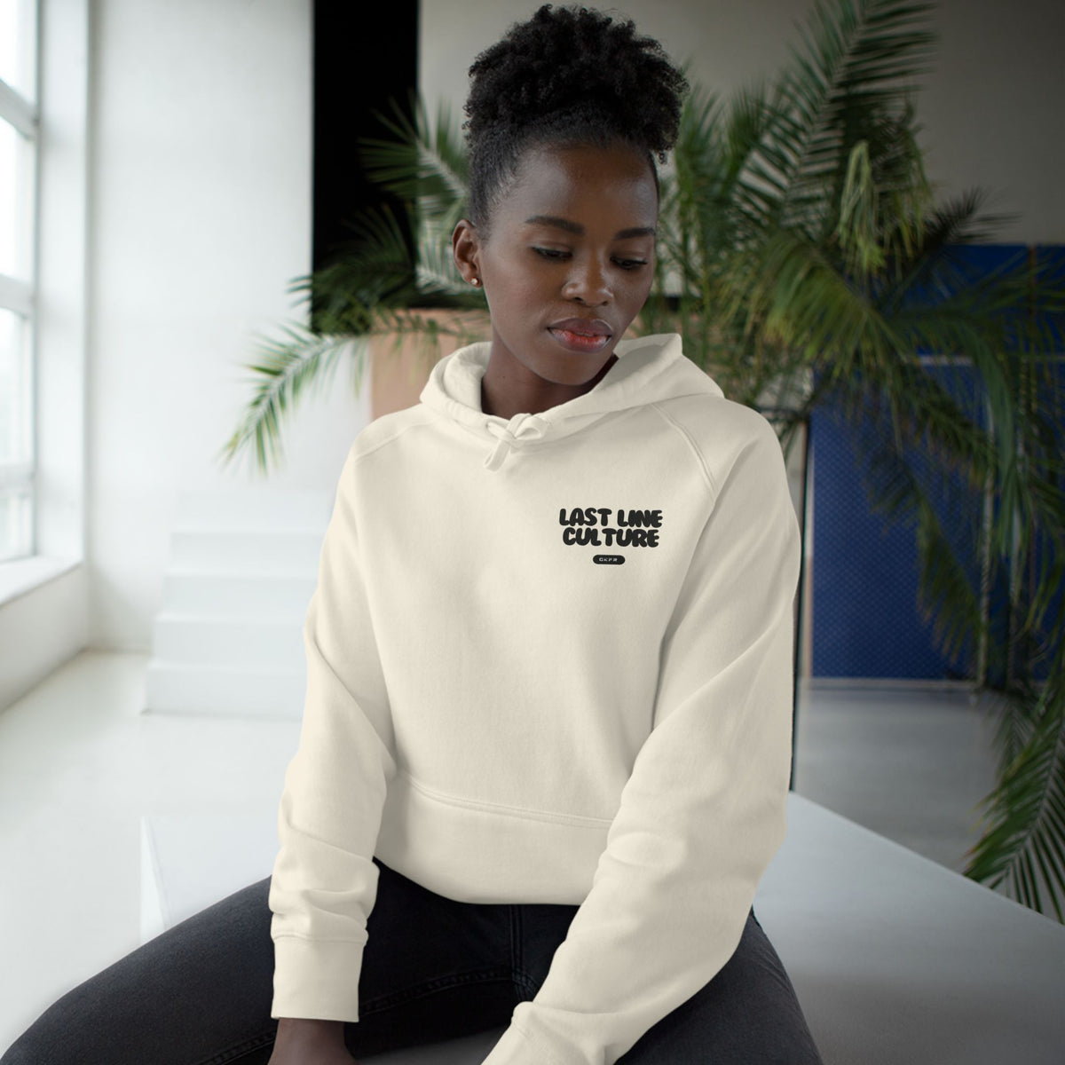 GKPR Last Line Culture Hoodie, Oatmeal