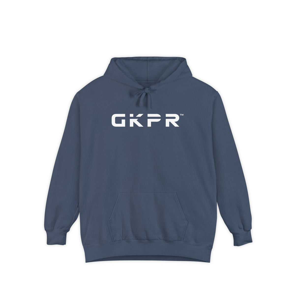 GKPR Big White Logo Heavyweight Hoodie, Comfort Colors