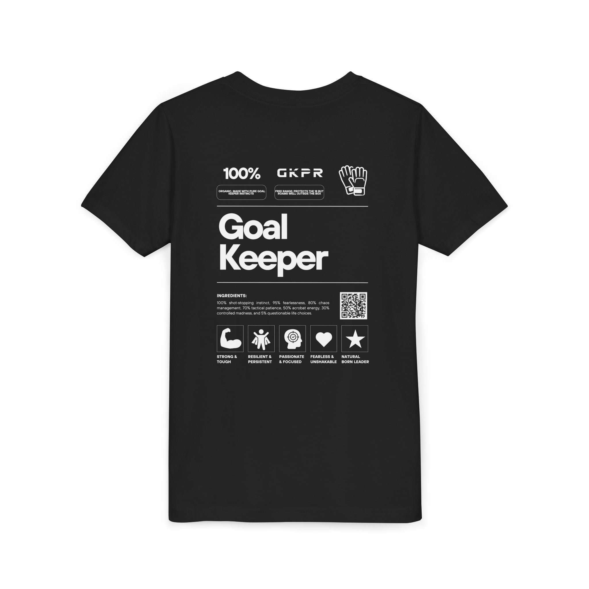 100% Goalkeeper Youth Tee