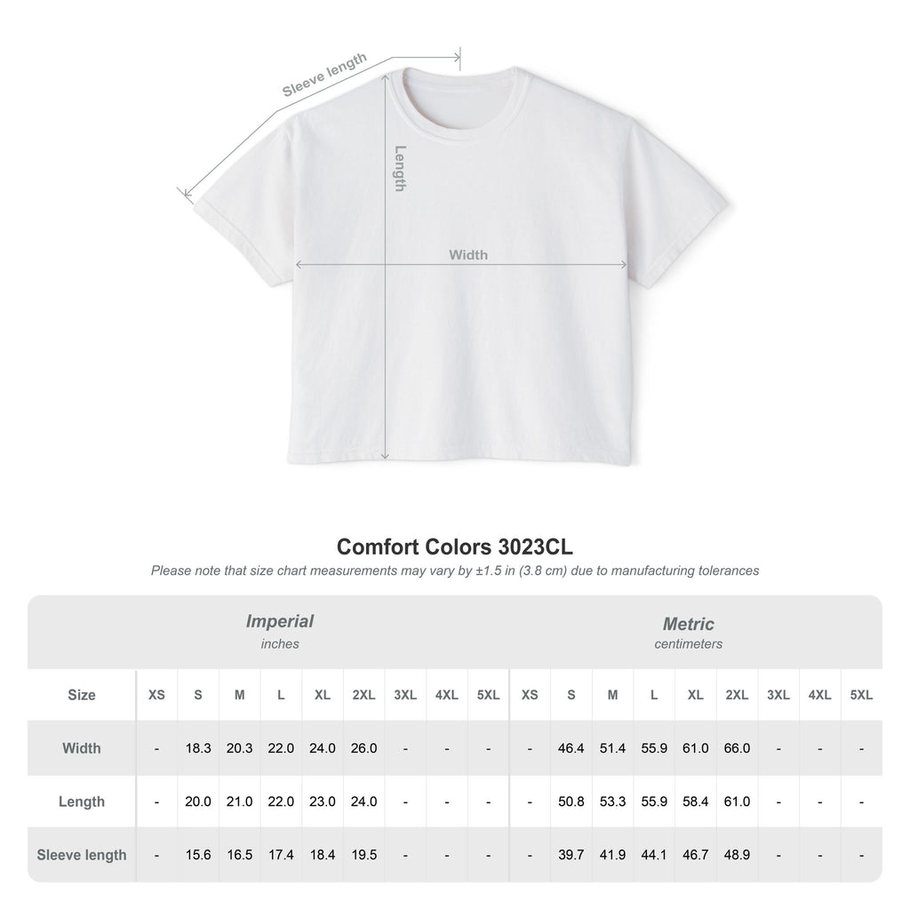 GKPR Keeper Varsity Boxy Cropped Tee, Pepper