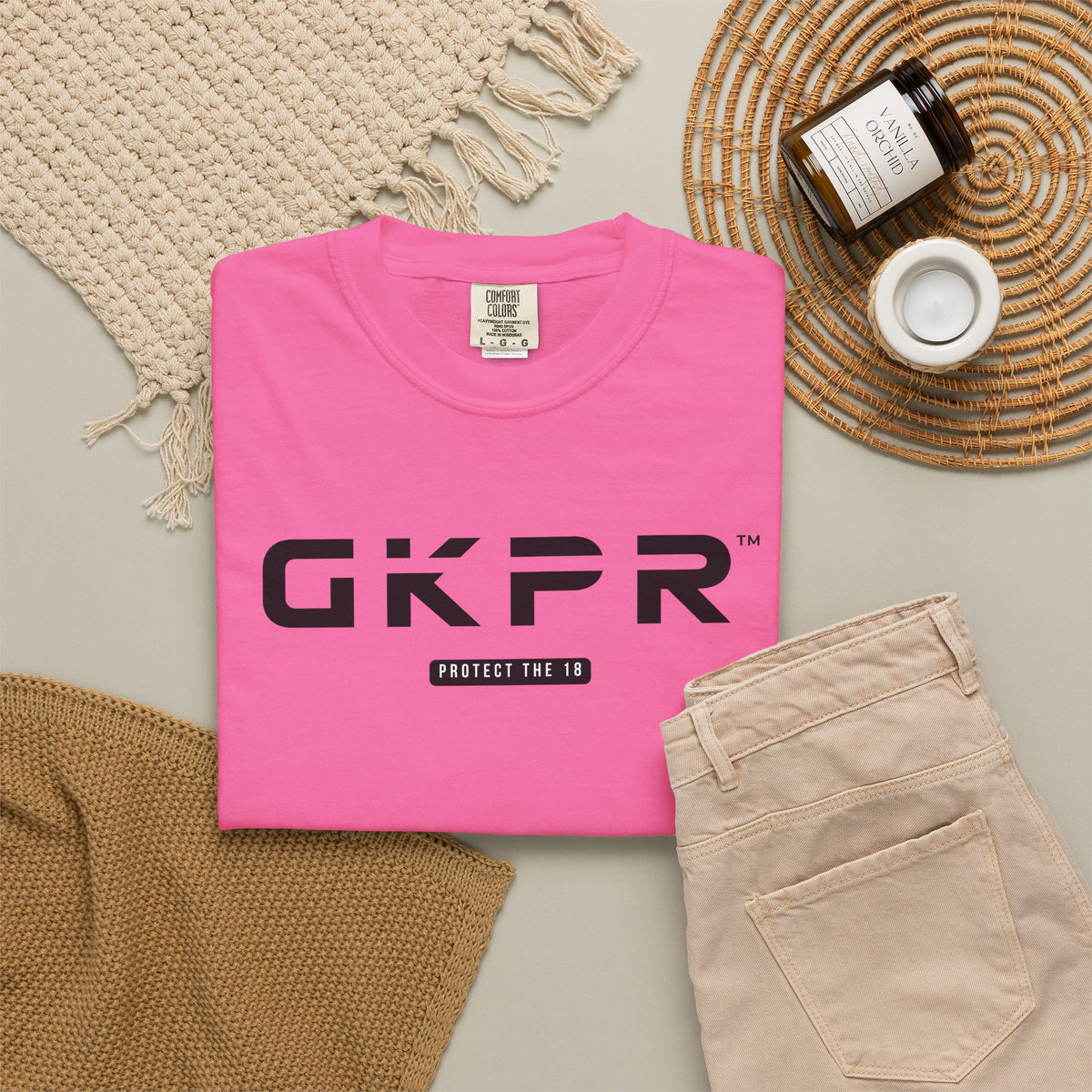 The Standard, GKPR Big Logo Tee, Comfort Colors Heavyweight Tee
