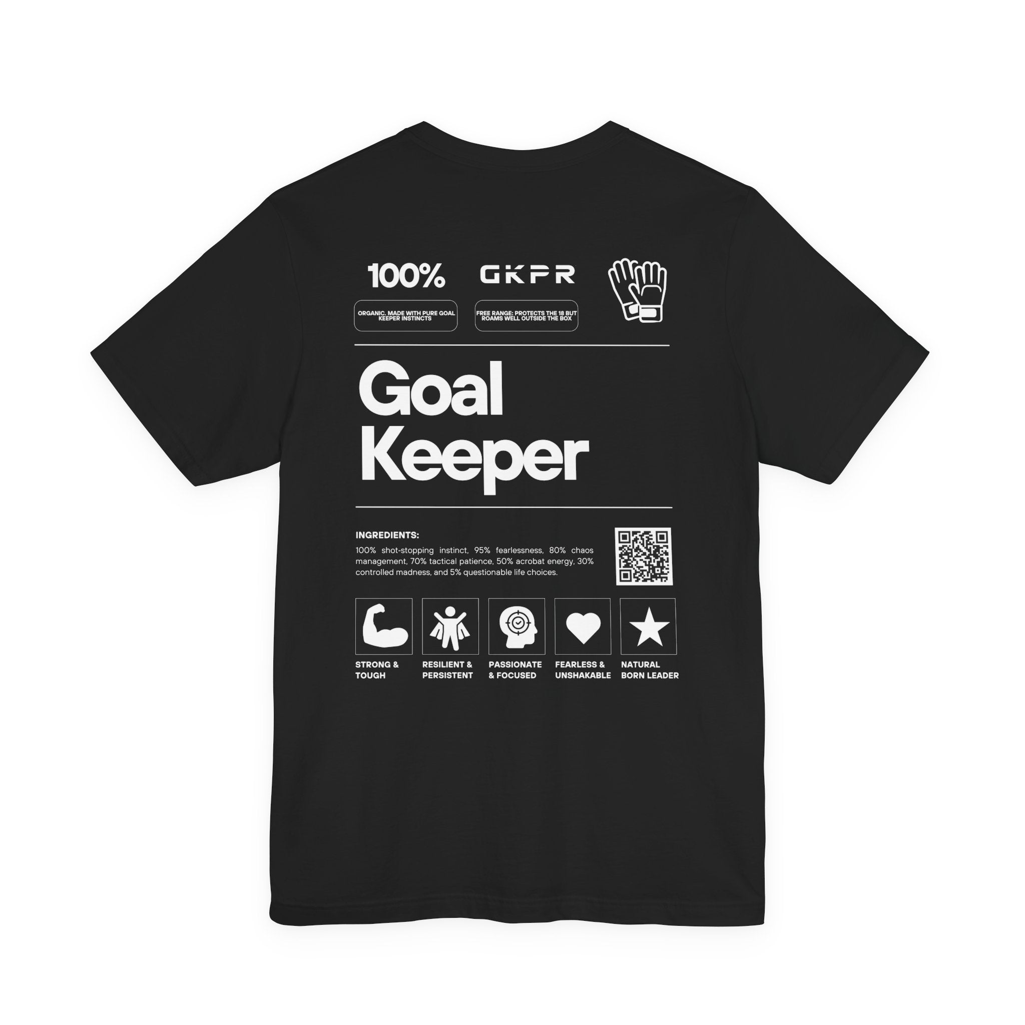 100% Goalkeeper Tee