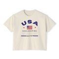 USA Goalkeeping Boxy Crop Tee
