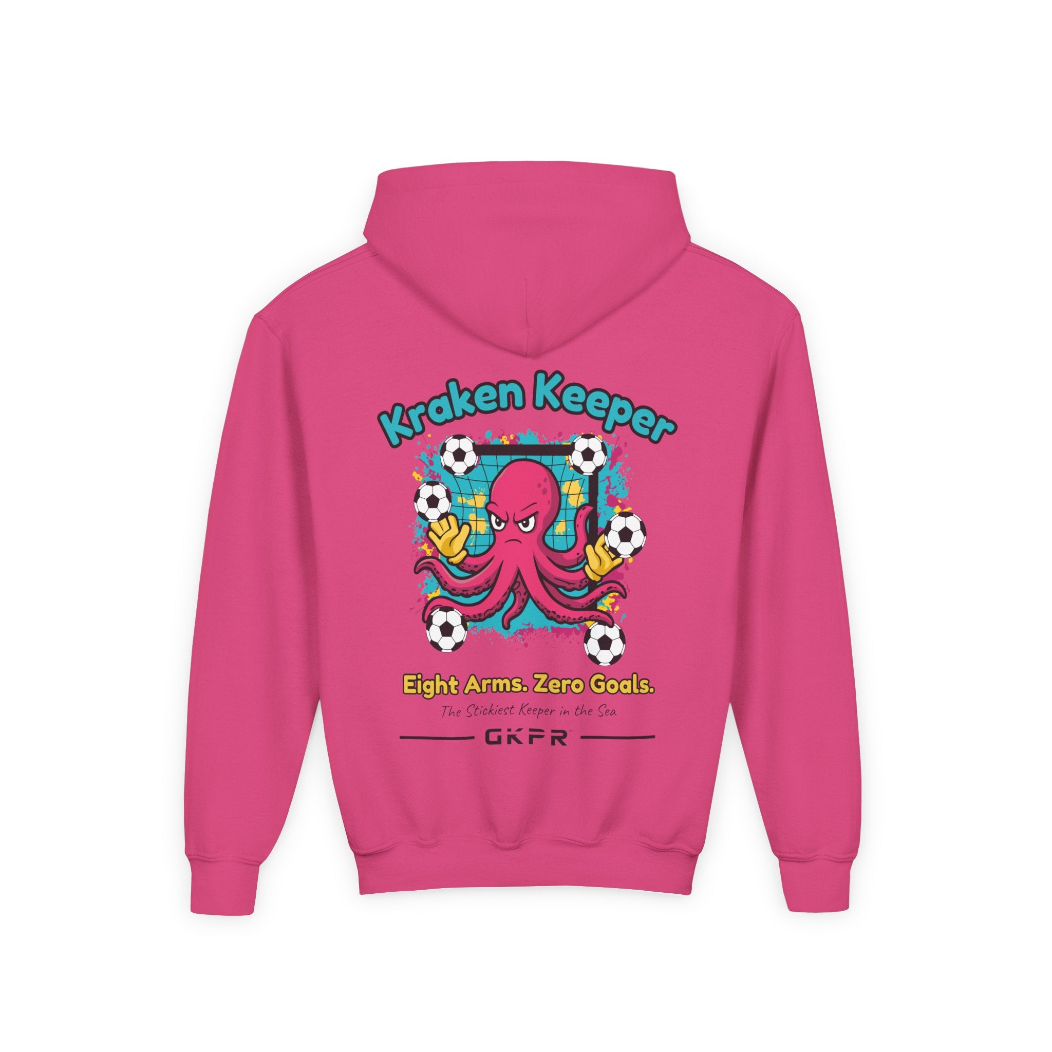 GKPR Kraken Keeper Youth Hoodie, Magenta