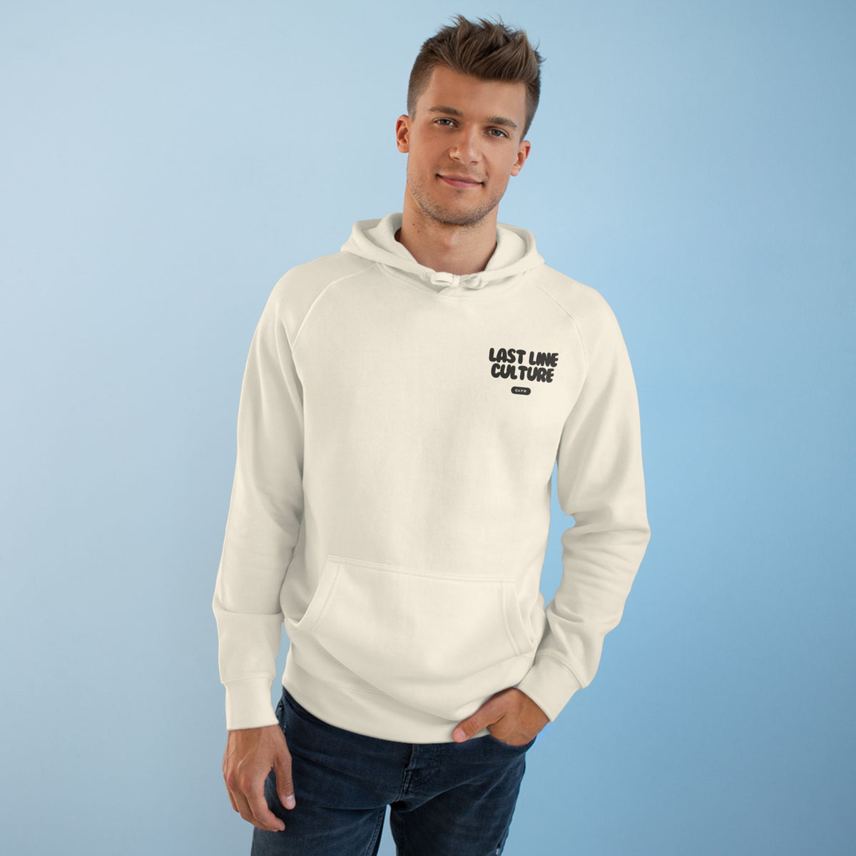 GKPR Last Line Culture Hoodie, Oatmeal