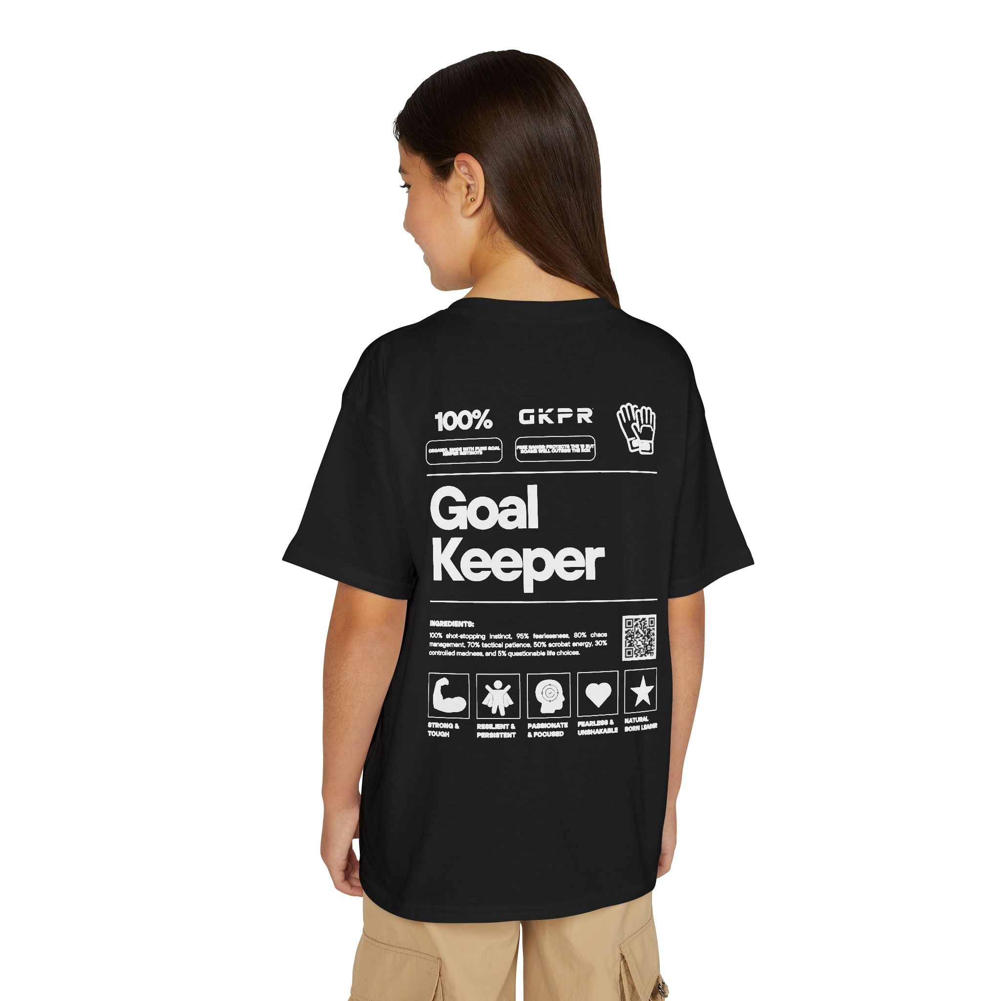 100% Goalkeeper Youth Tee