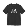 18 Stacked Tee, Charcoal