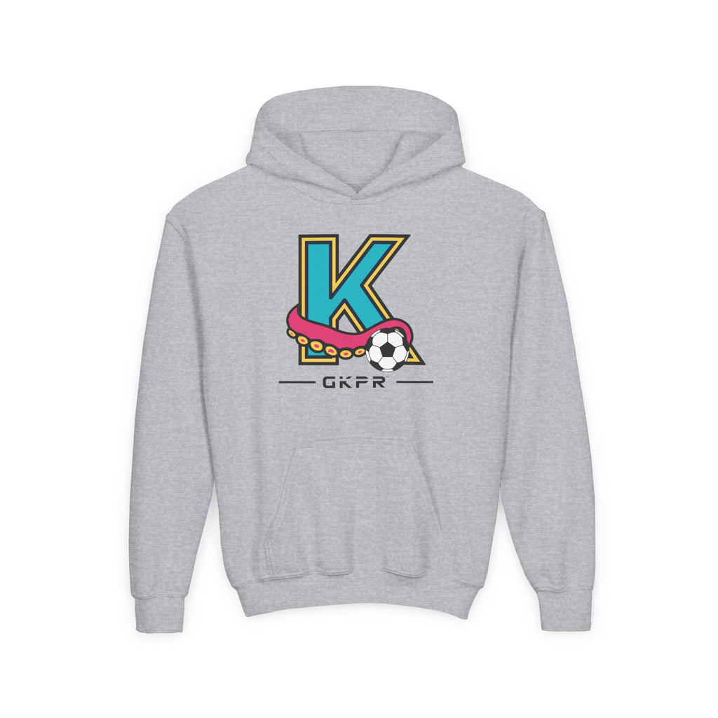 GKPR Kraken Keeper Youth Hoodie, Heather Gray