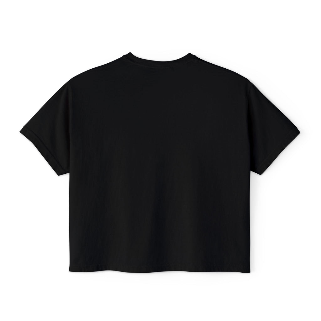 GKPR Keeper Varsity Boxy Cropped Tee, Black