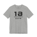 18 Stacked Tee, Heather