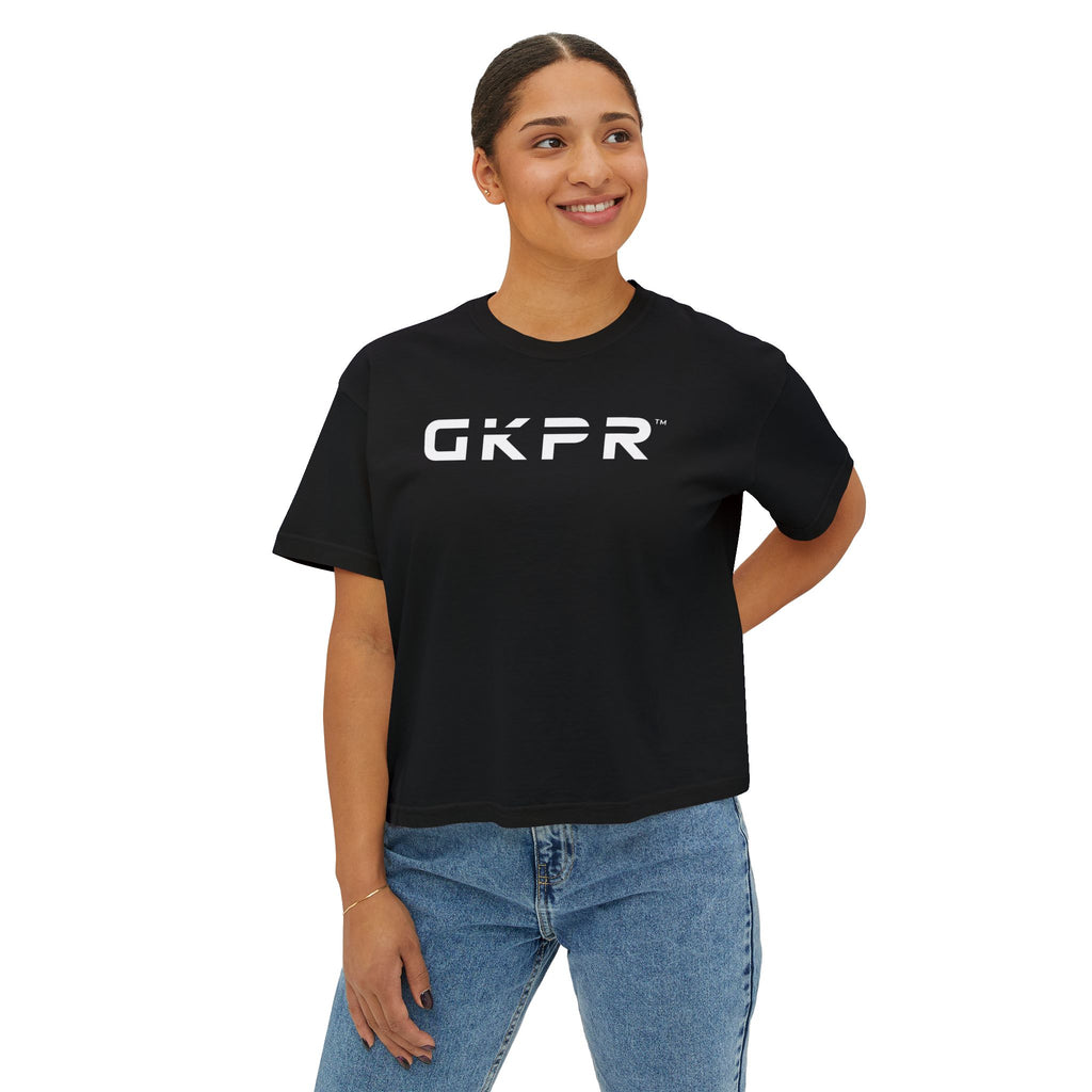 GKPR Big Logo Boxy Cropped Tee