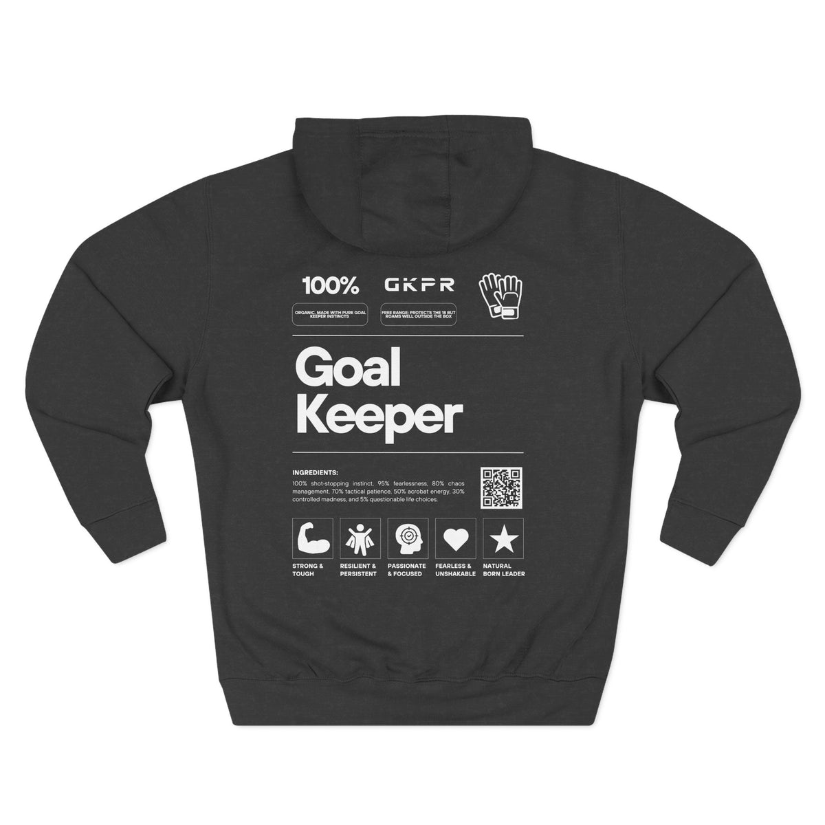 100% Goalkeeper Hoodie