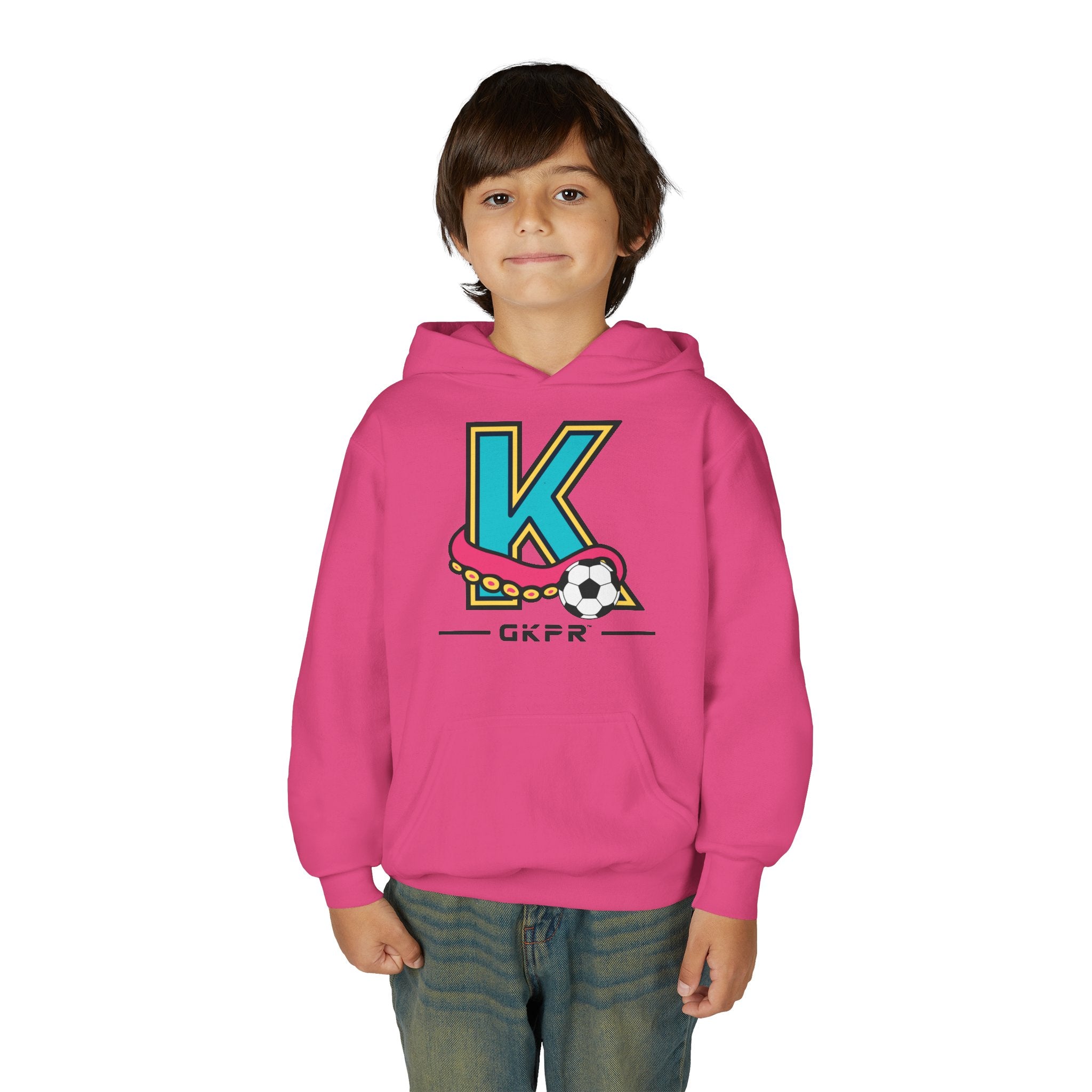 GKPR Kraken Keeper Youth Hoodie, Magenta