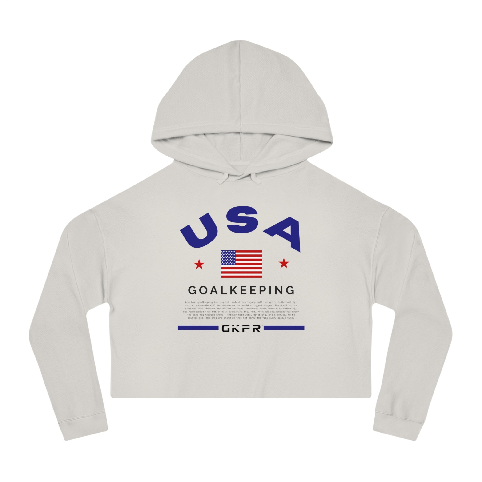 USA Goalkeeping Cropped Hoodie