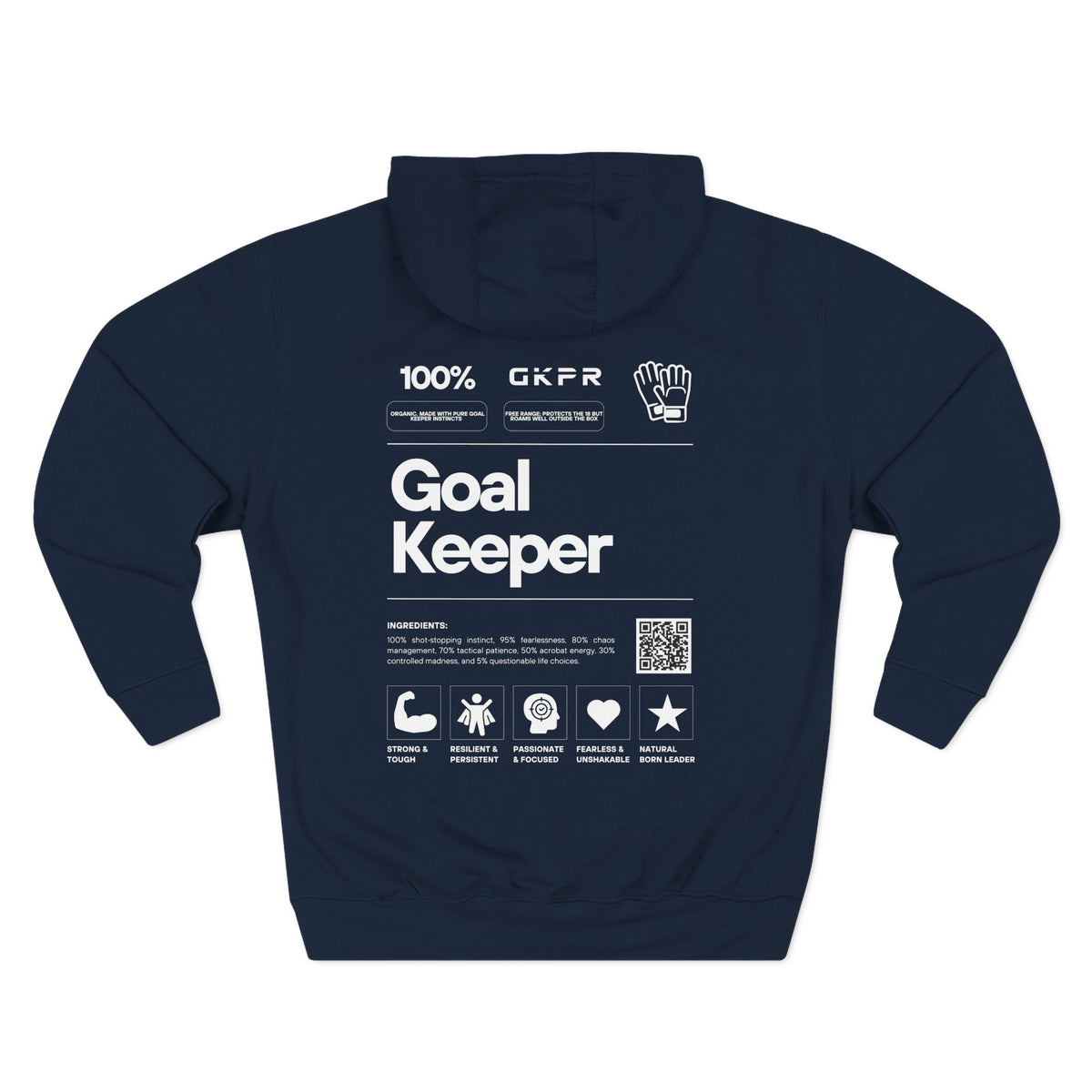 100% Goalkeeper Hoodie