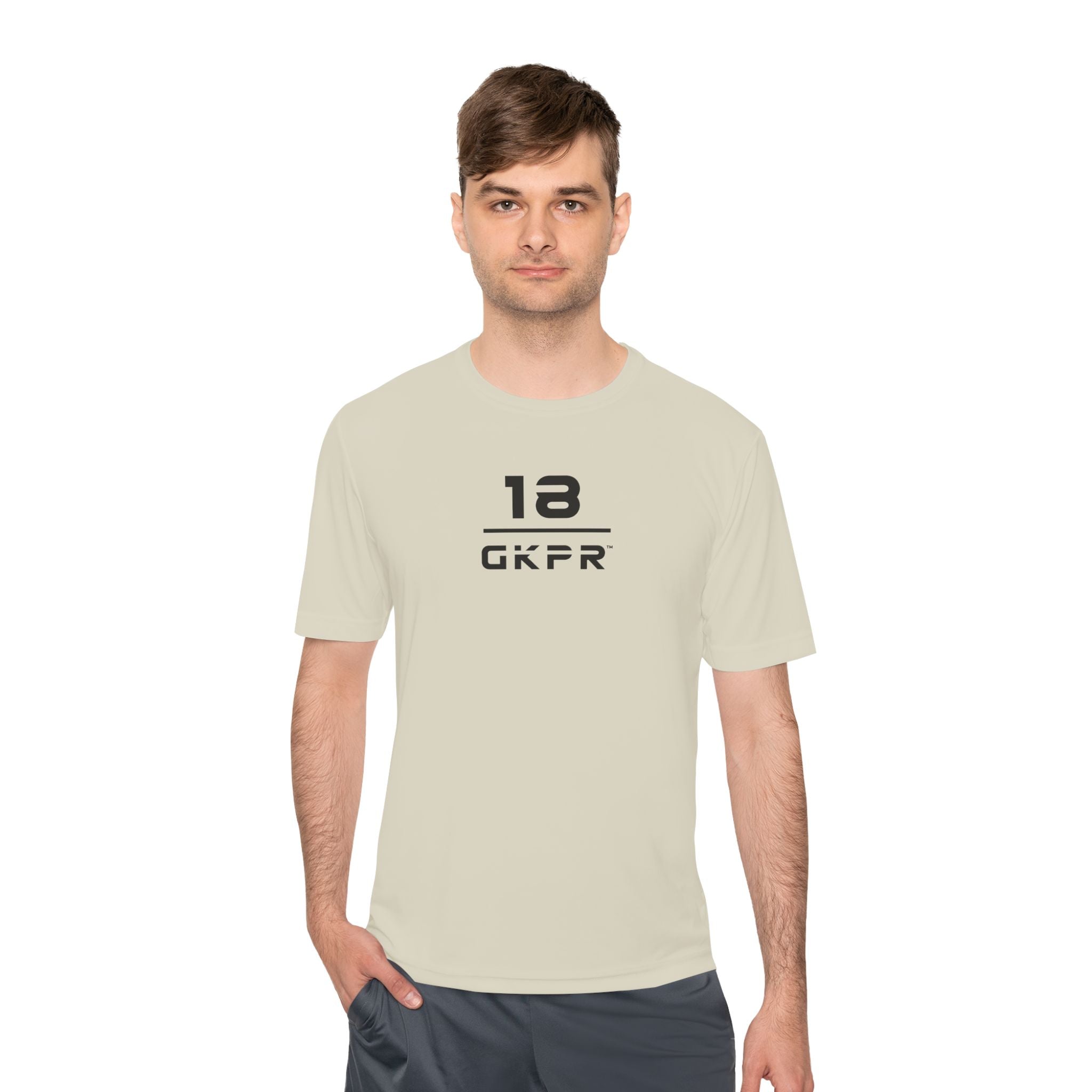 GKPR 18 Stacked Performance Tee, Sand