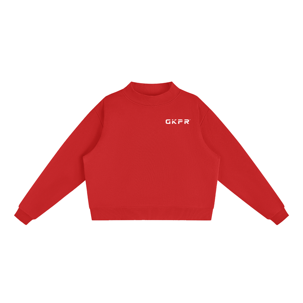 GKPR Mock-Neck Crew, Small Logo