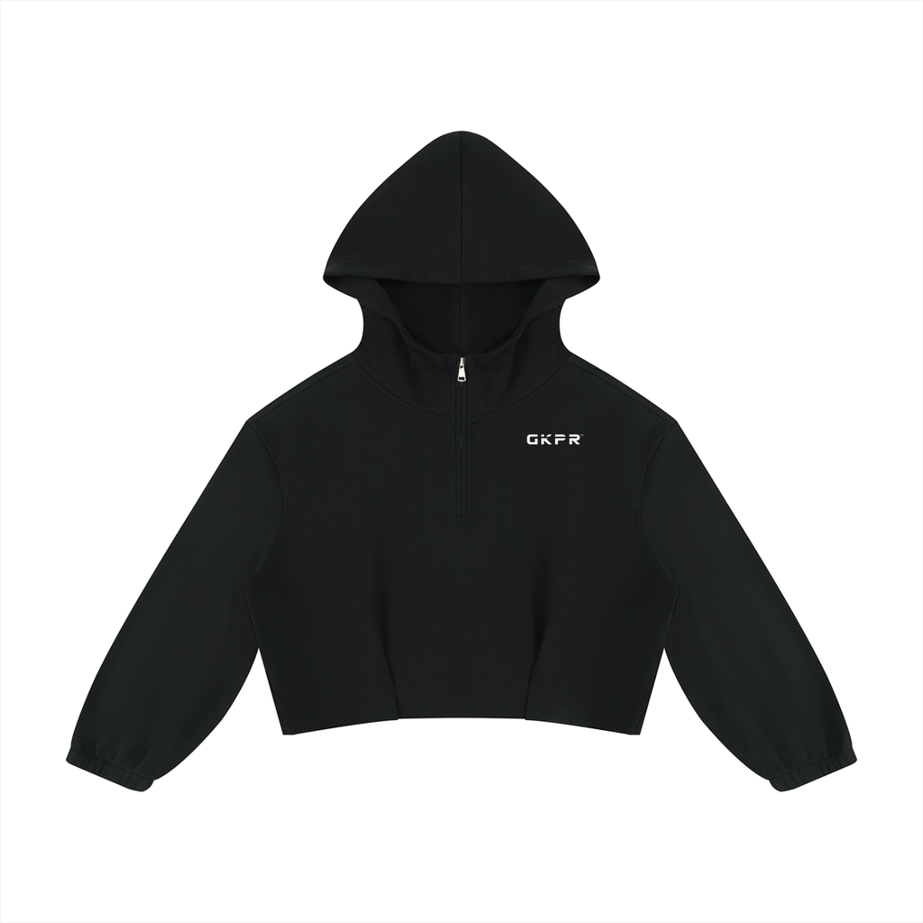 Women’s Boxy Quarter-Zip Hoodie