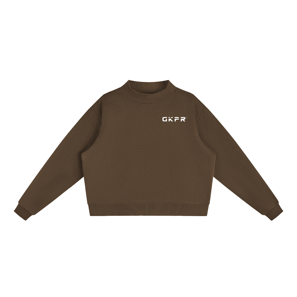 GKPR Mock-Neck Crew, Small Logo