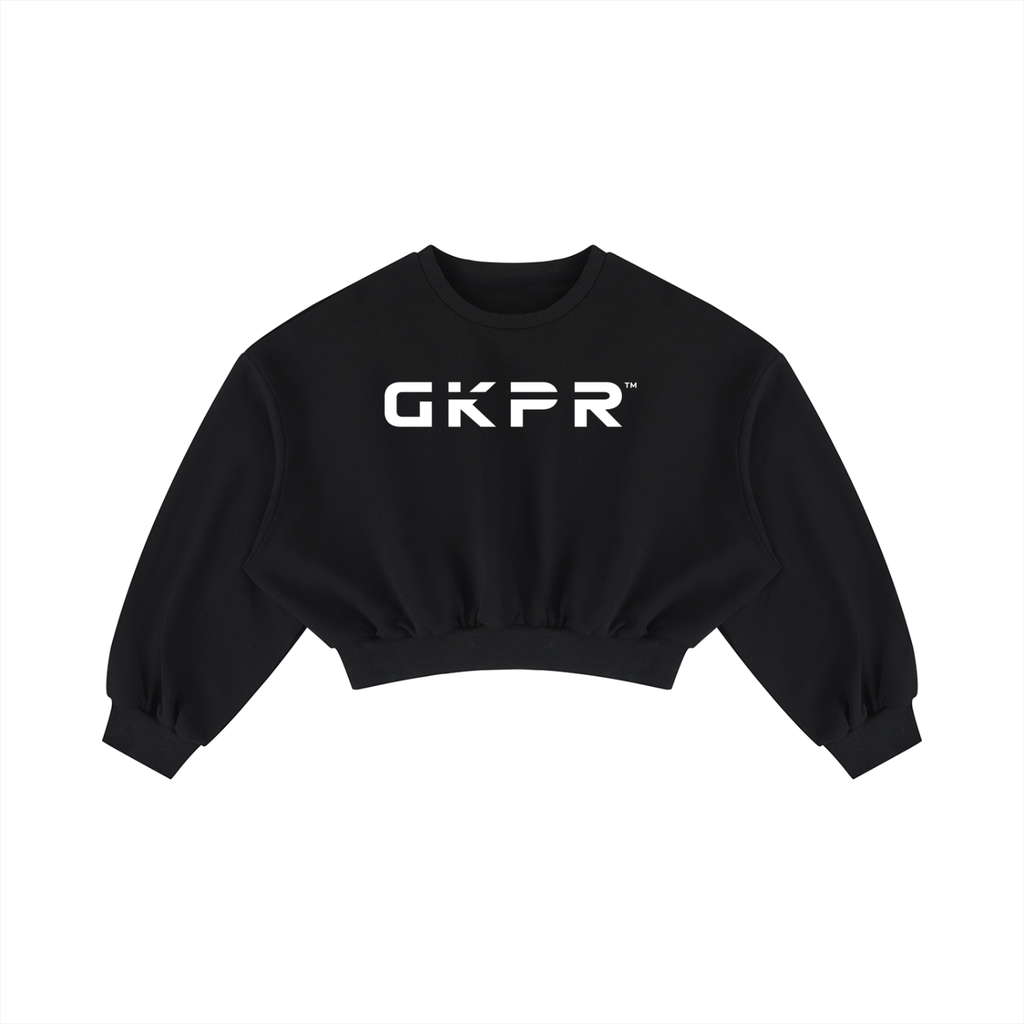 GKPR Women's Boxy Cropped Crewneck