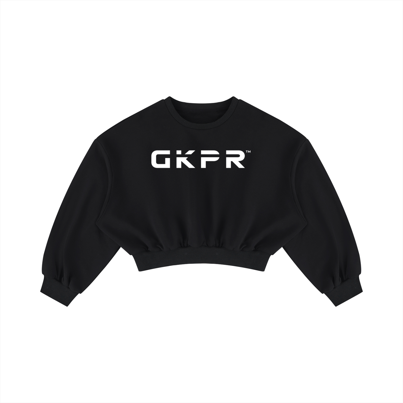 GKPR Women's Boxy Cropped Crewneck